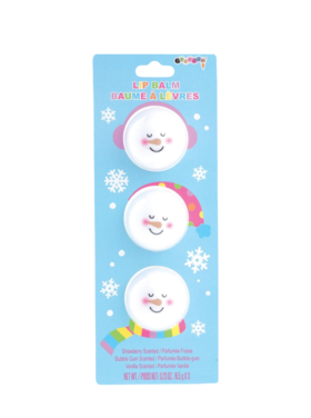 Iscream Snowman Lip Balm Spheres