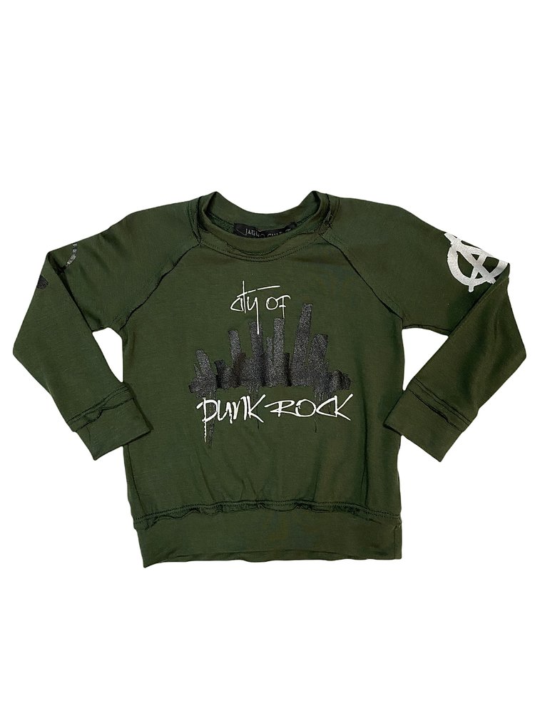 Jagged Culture JC City Of Punk Rock Raglan