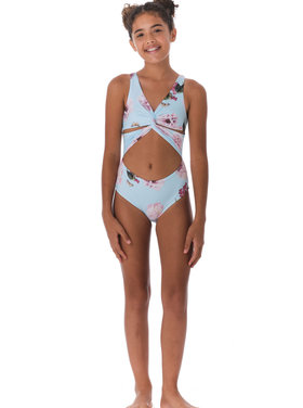 Submarine Spring Twisted One-Piece