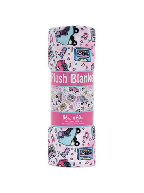 Iscream Let's Roll Plush Blanket