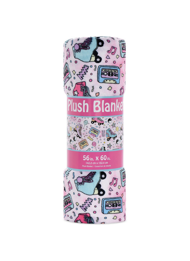 Iscream Iscream Let's Roll Plush Blanket