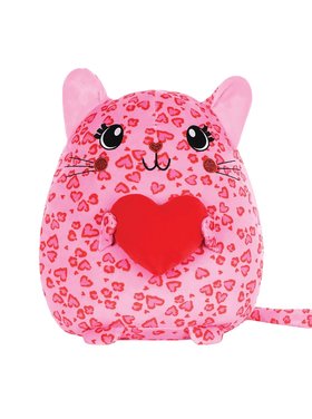 Iscream Lovely Leopard Cat Pillow