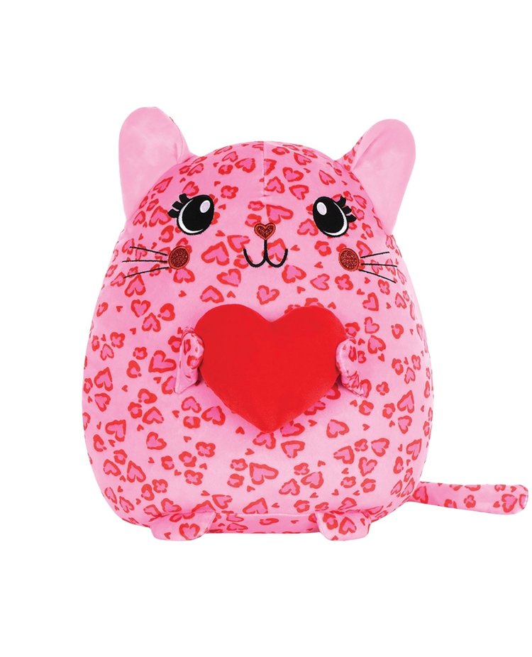 Iscream Iscream Lovely Leopard Cat Pillow
