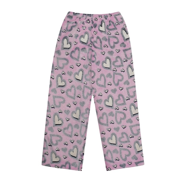 Iscream Iscream Hearts Plush Pants