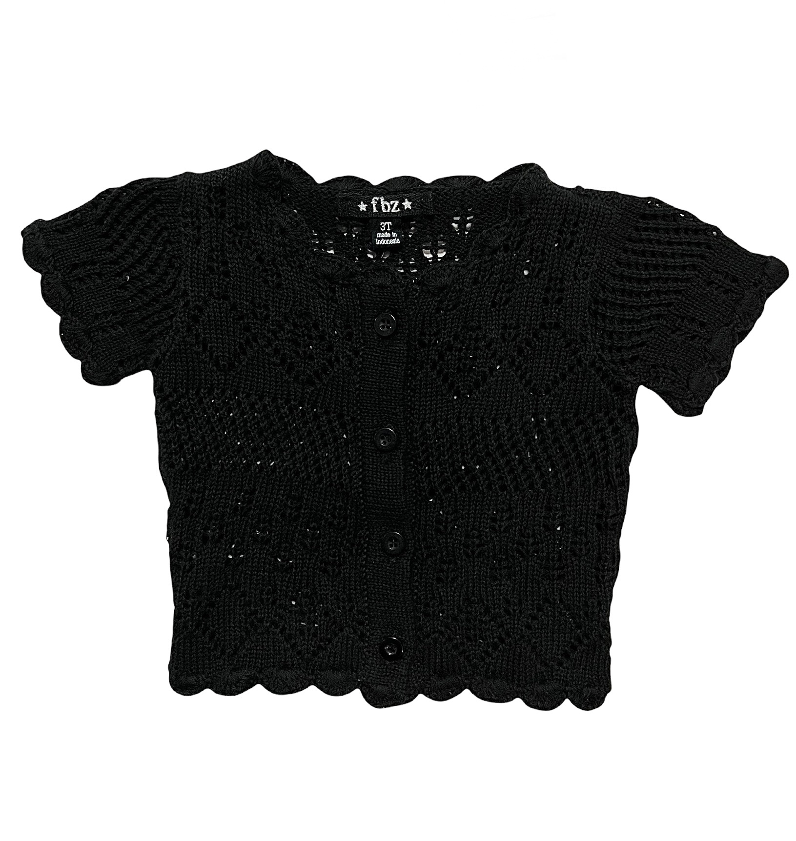 FBZ SS Crochet Cardigan - Calakids