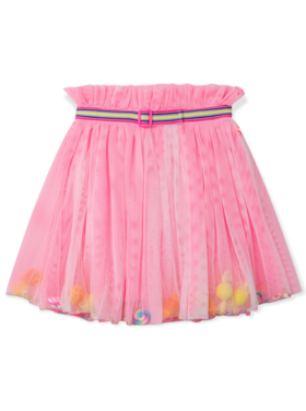 Billie Blush Loose Candy Glitter Tulle Skirt