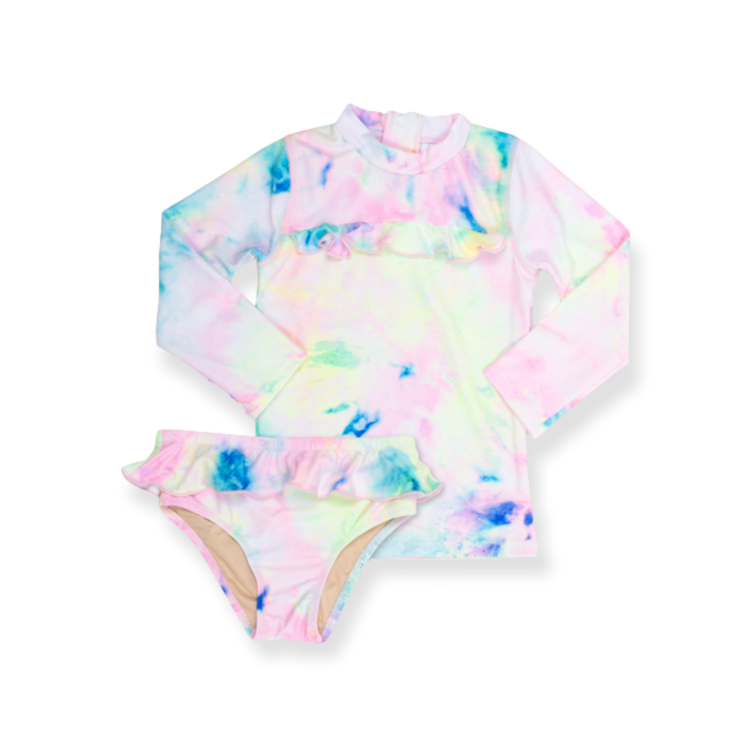 Shade Critters Ruffle Rash Guard Set