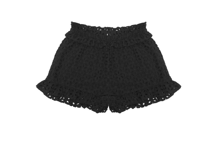 Mia New York Mia Eyelet Bodysuit Short Set