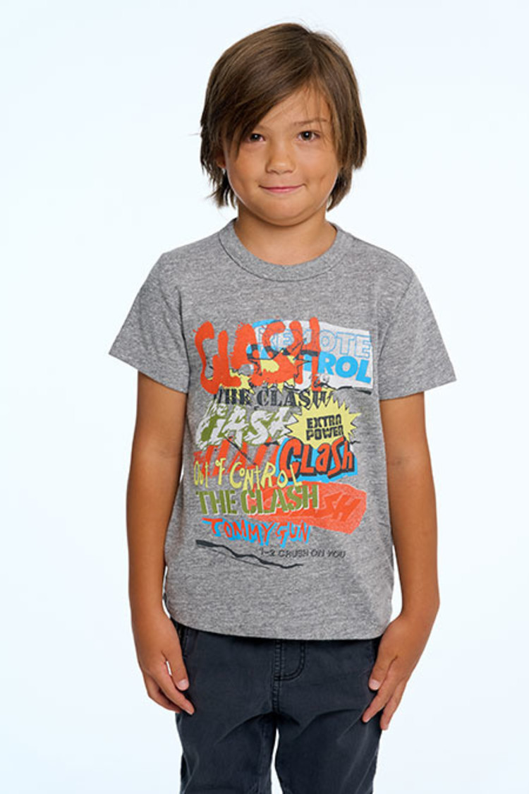 Chaser Chaser The Clash Singles Collage Tee