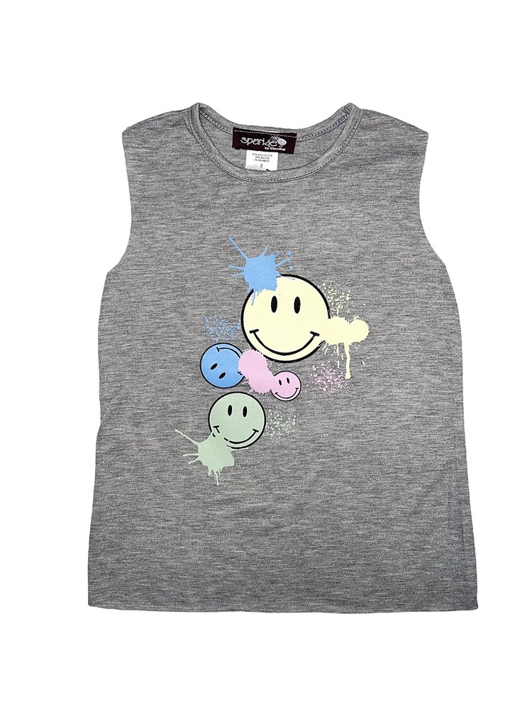 Sparkle by Stoopher Sparkle by Stoopher Smiley Splatter Tank