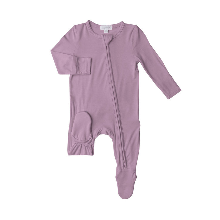 Angel Dear Angel Dear Lavender Herb 2 Way Zipper Footie