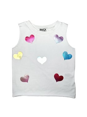 Rock Candy Foil Hearts Tank