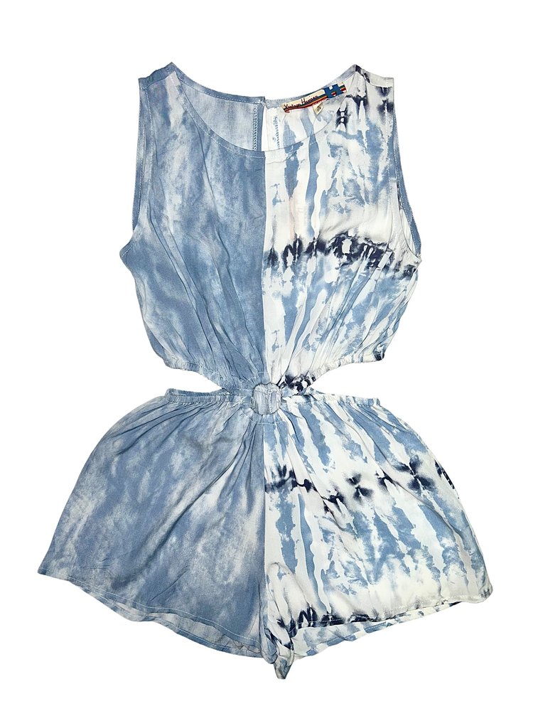 Vintage Havana VH Tie Dye Cut Out Romper