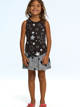 Chaser Chaser Glitter Stars Muscle Tee