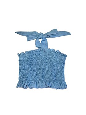 Flowers by Zoe Chambray Smock Tube Top