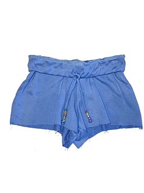 Flowers by Zoe Foldover Bead Tie Shorts