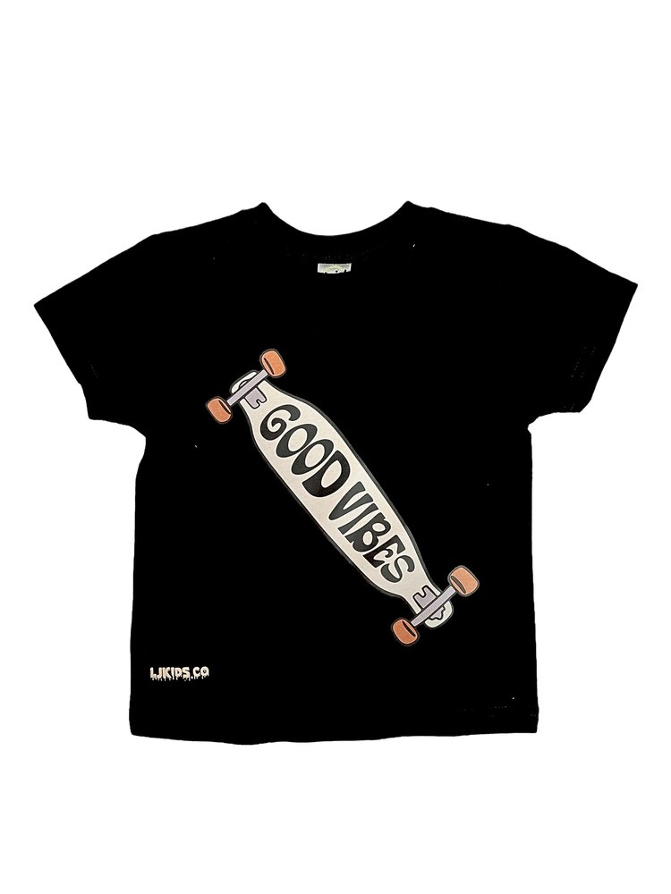 LJkidsco Good Vibes Board Tee