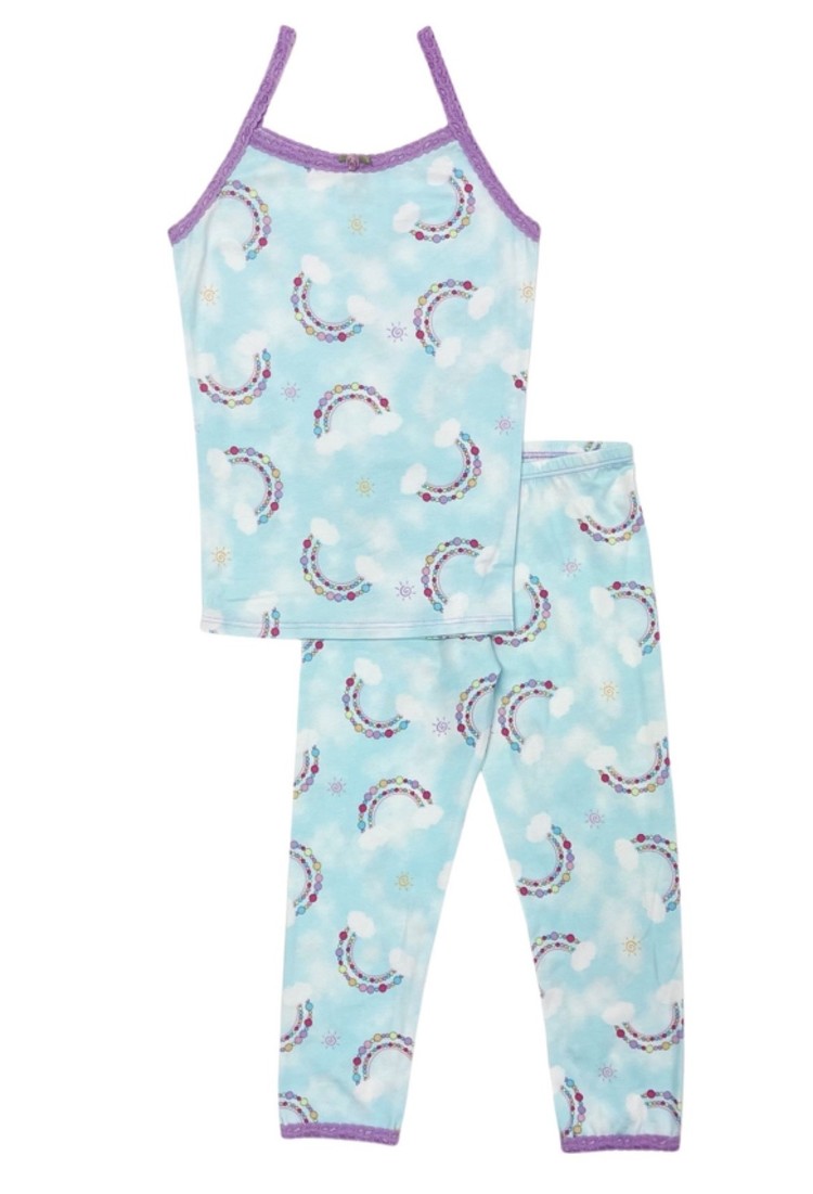 Esme Bead Rainbow Cami/Legging