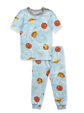 Esme Food Galaxy SS Top/Pant Set