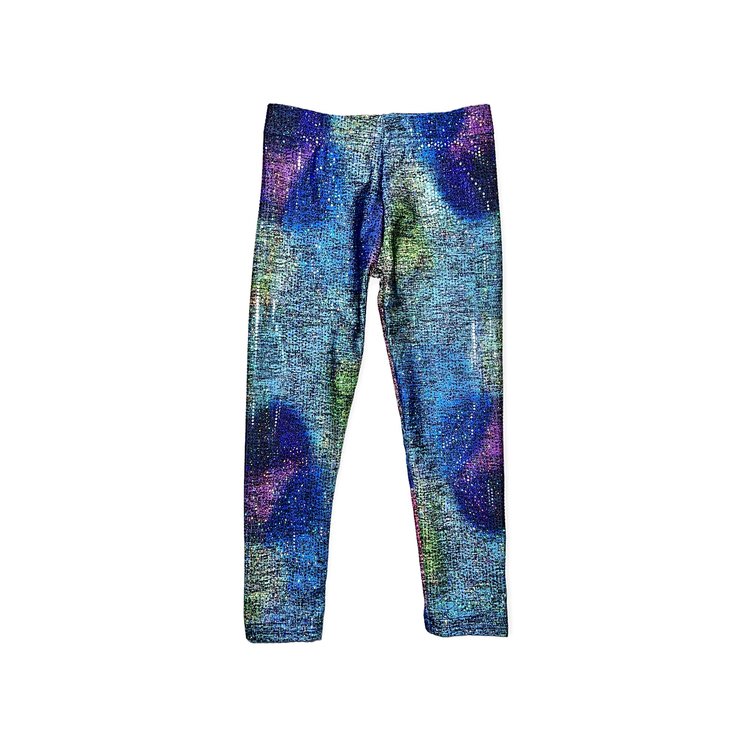 Dori Creations Dori Cloud Tie Dye Glitter Legging