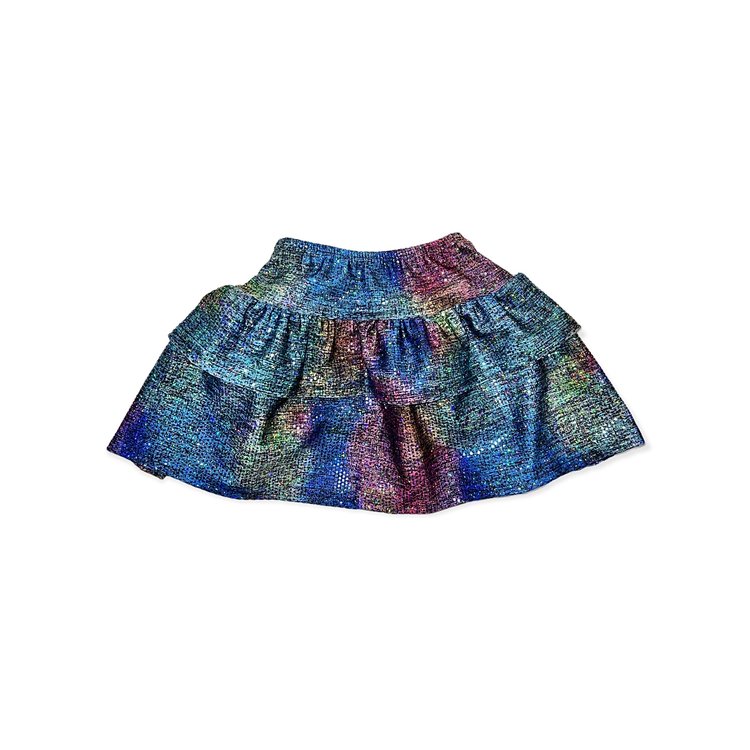 Dori Creations Dori Cloud Tie Dye Glitter Skirt