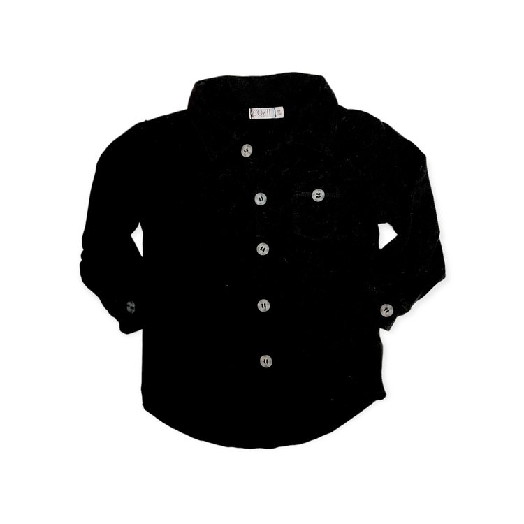 Cozii Cozii Long Sleeve Button  Down Shirt