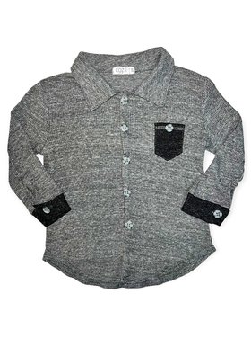 Cozii Button Down Contrast LS Shirt