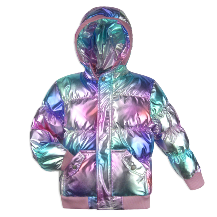 Appaman Metallic Puffy Coat
