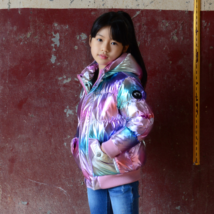 Appaman Metallic Puffy Coat