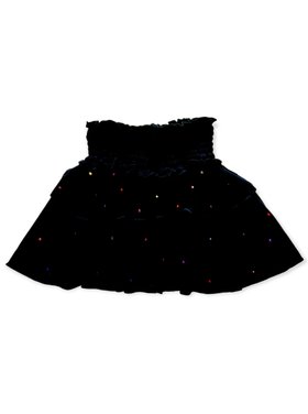 Flowers by Zoe Colored Stone Tier Skirt