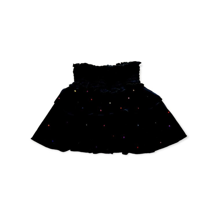 Flowers by Zoe FBZ Colored Stone Tier Skirt