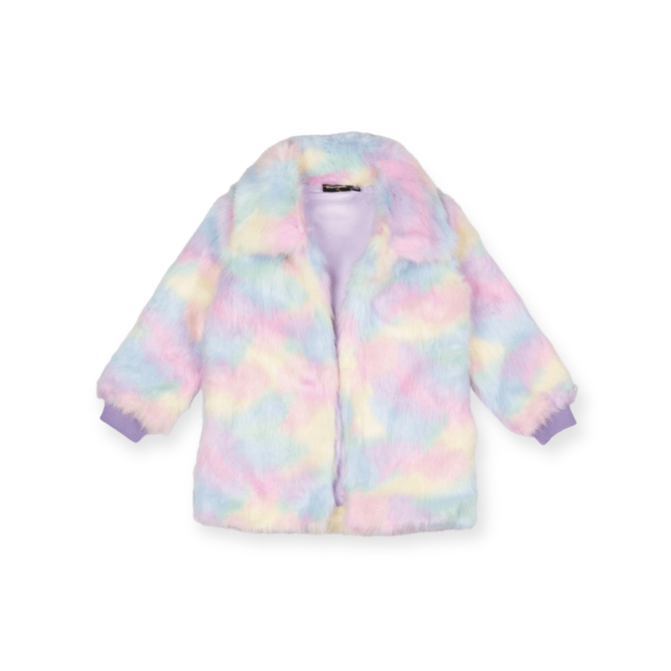 Rock Your Baby Unicorn Faux Fur Jacket