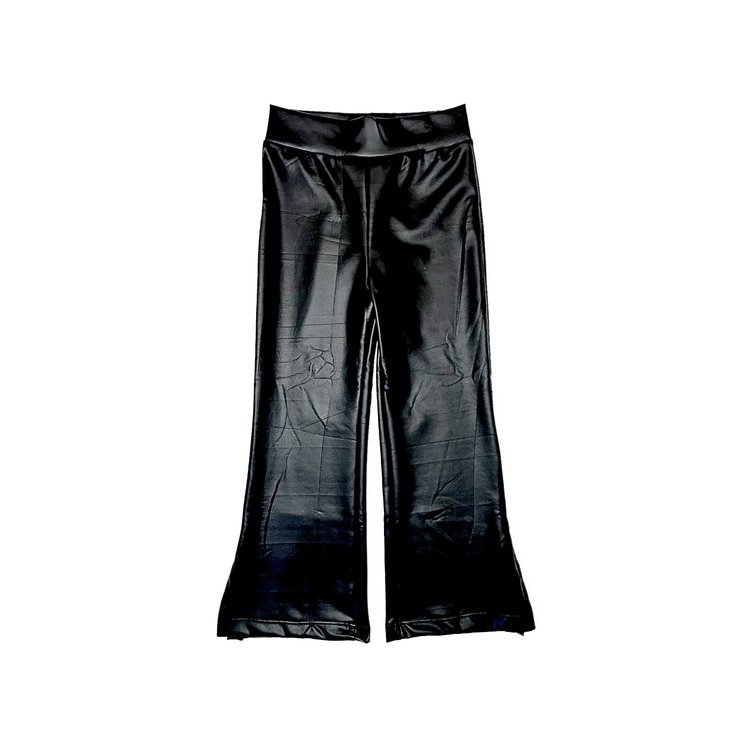 Flowers by Zoe FBZ Pleather Flare Pant