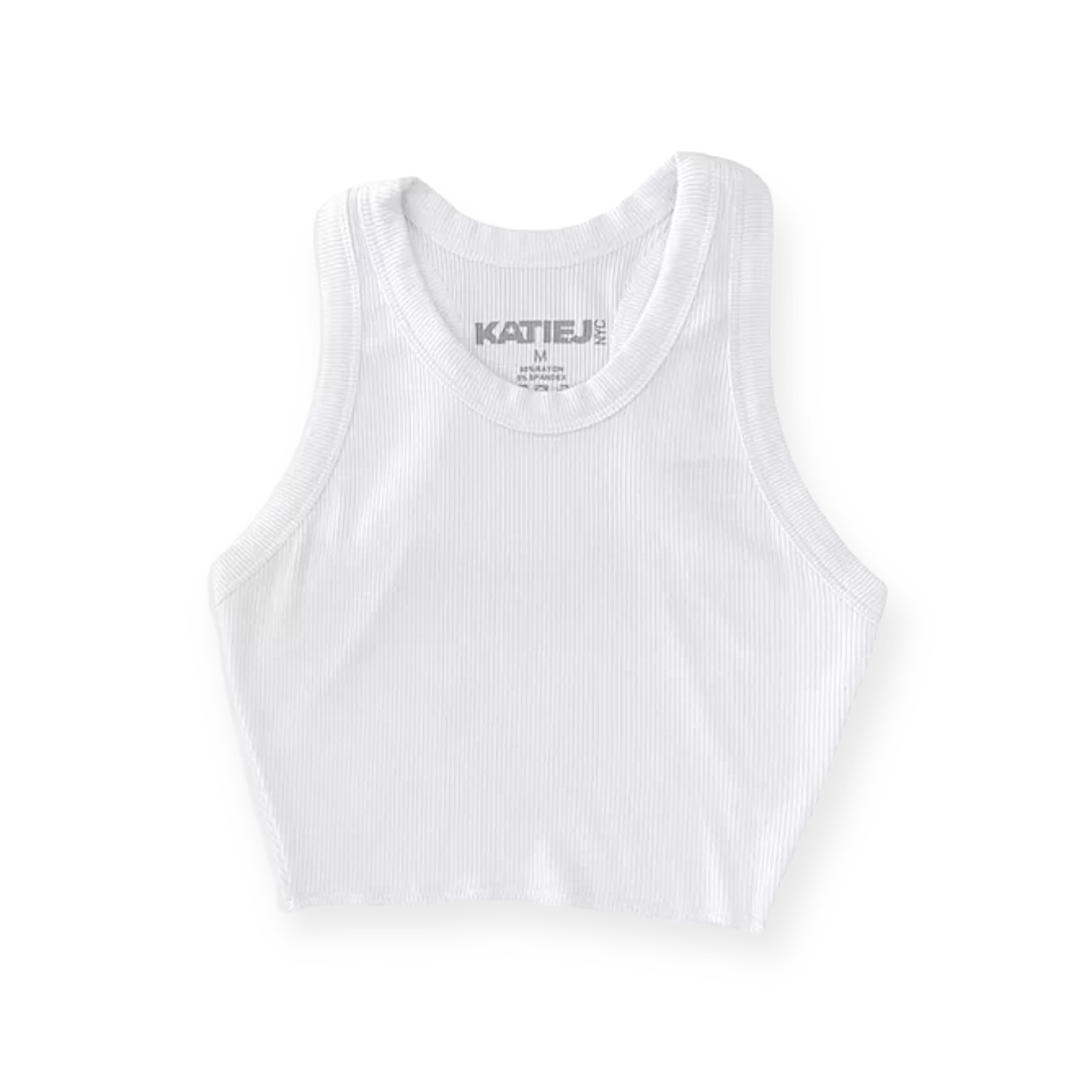 Crop Tank White