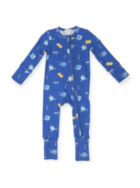 Angel Dear Dreidel 2 Way Zipper Romper