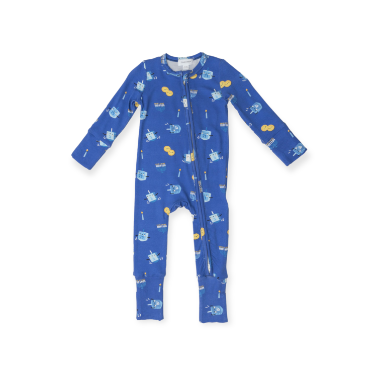 Angel Dear Angel Dear Dreidel 2 Way Zipper Romper