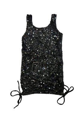 Flowers by Zoe Sequin Tank Ruched Dress