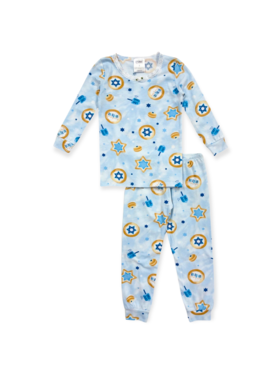 Esme Hanukkah Cookies  Lace LS Set