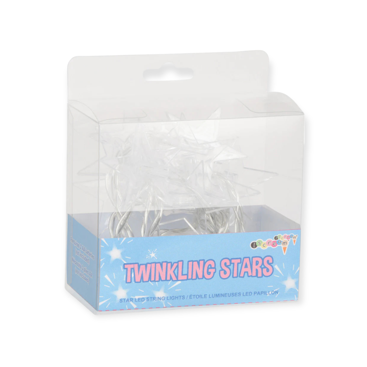 Iscream Twinkling Star String Lights