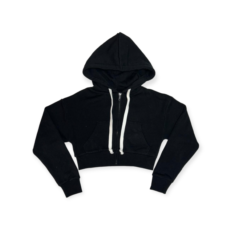 Katie J NYC Dylan Crop Zip Up