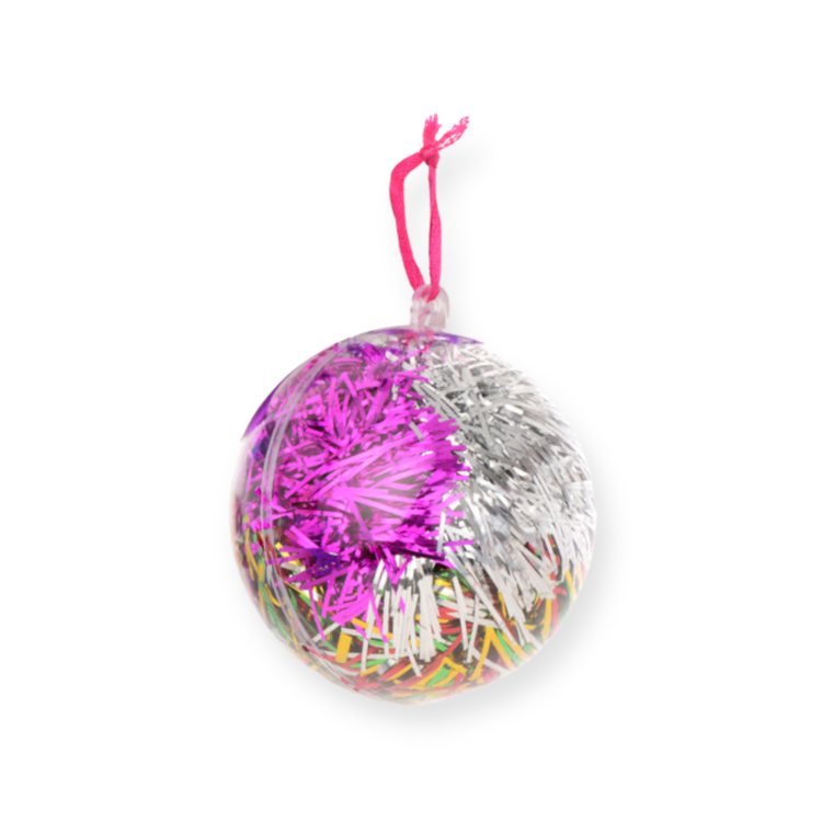 Iscream Tinsel Ornament Scrunchie Set