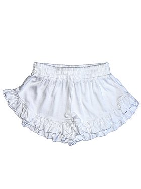 Flowers by Zoe Solid Ruffle Shorts