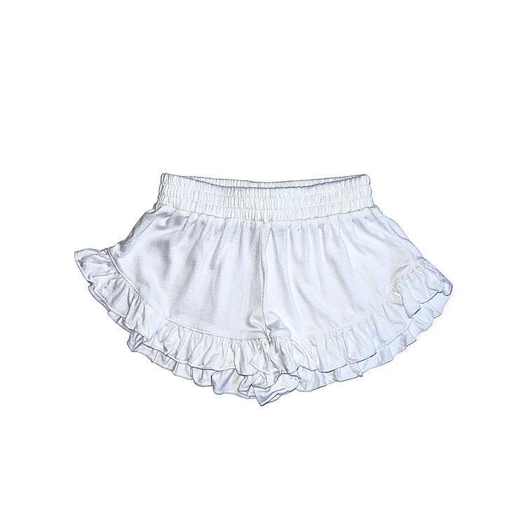 Flowers by Zoe FBZ Solid Ruffle Shorts