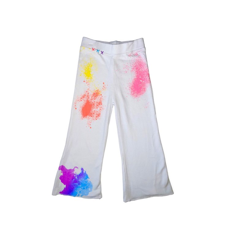 Flowers by Zoe FBZ Paint Splash Flare Jogger