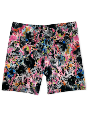 Dori Creations Splatter Biker Short