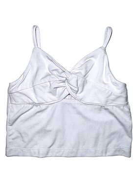 Flowers by Zoe Spaghetti Strap Peep Hole Crop Tank