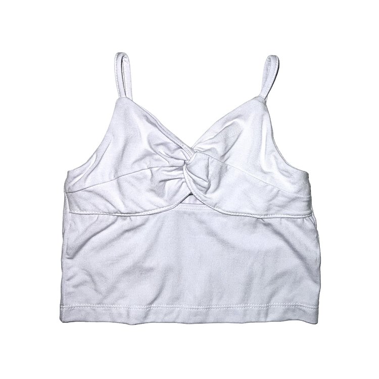 Flowers by Zoe Spaghetti Strap Peep Hole Crop Tank