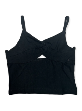 Flowers by Zoe Spaghetti Strap Peep Hole Crop Tank