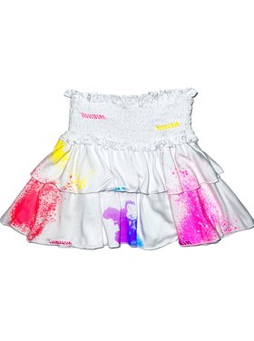 Flowers by Zoe Paint Splash Skirt