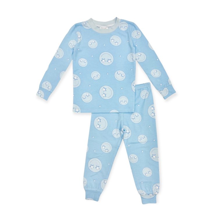 Esme ESME Smiley Crew LS Set